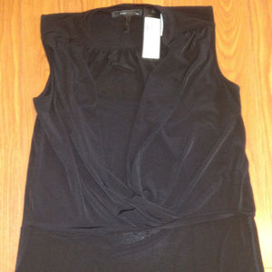 New BCBGMaxAzria High Low Tank S Black